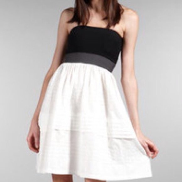 Theory Strapless Eden Greece Dress X-Small - Picture 7 of 7